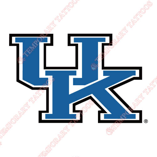 Kentucky Wildcats Customize Temporary Tattoos Stickers NO.4746